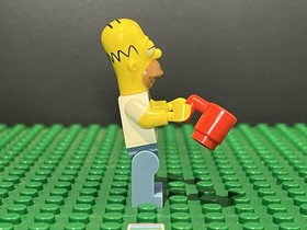 LEGO Homer Simpson Minifigure 71006 with Tie the Simpsons sim001