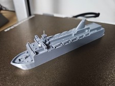 MS Estonia Cruise Ferry Model - 1:1200 Scale - 16cm Waterline Display - Grey