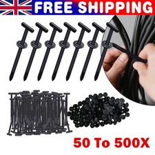 50 - 500Pcs Car Repair Nylon Universal Cable Tie Zip Ties Buckle Self-Locking