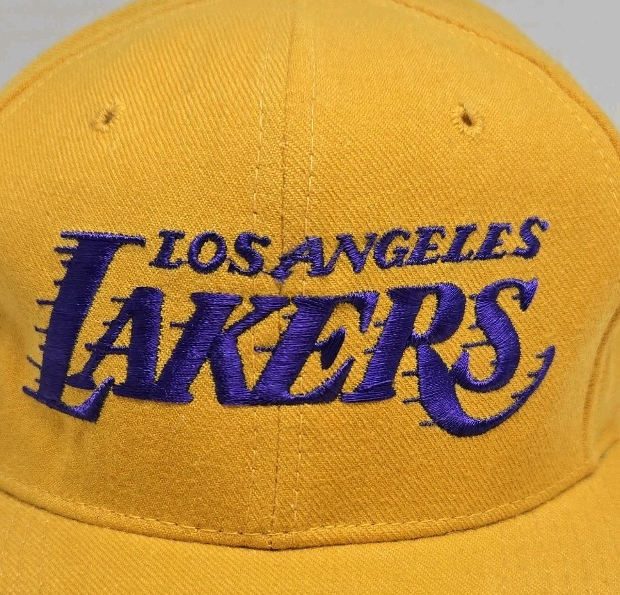 80s LA Lakers Sports Specialties THE PRO Script Hat Wool MADE IN