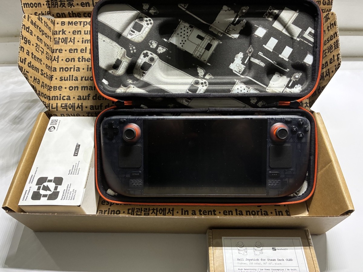 Steam Deck OLED Limited Launch Edition Transparent 1TB w/ dbrand