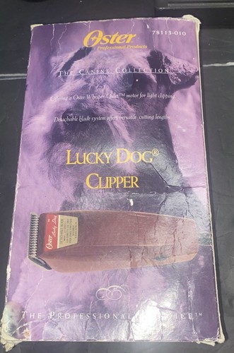 Oster Lucky Dog Clipper Medium And Coarse Blade And Extras Tested Works - Picture 11 of 12