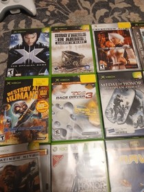 Xbox 360 And Original Xbox Consoles With Lot Of Games And Controllers READ...