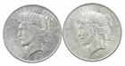 1922 & 1923 & Peace Silver Dollar $1 Bullion Collection Lot *864
