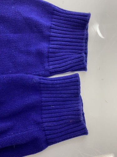 VERSACE Sweater navy 50 Used - Picture 6 of 9