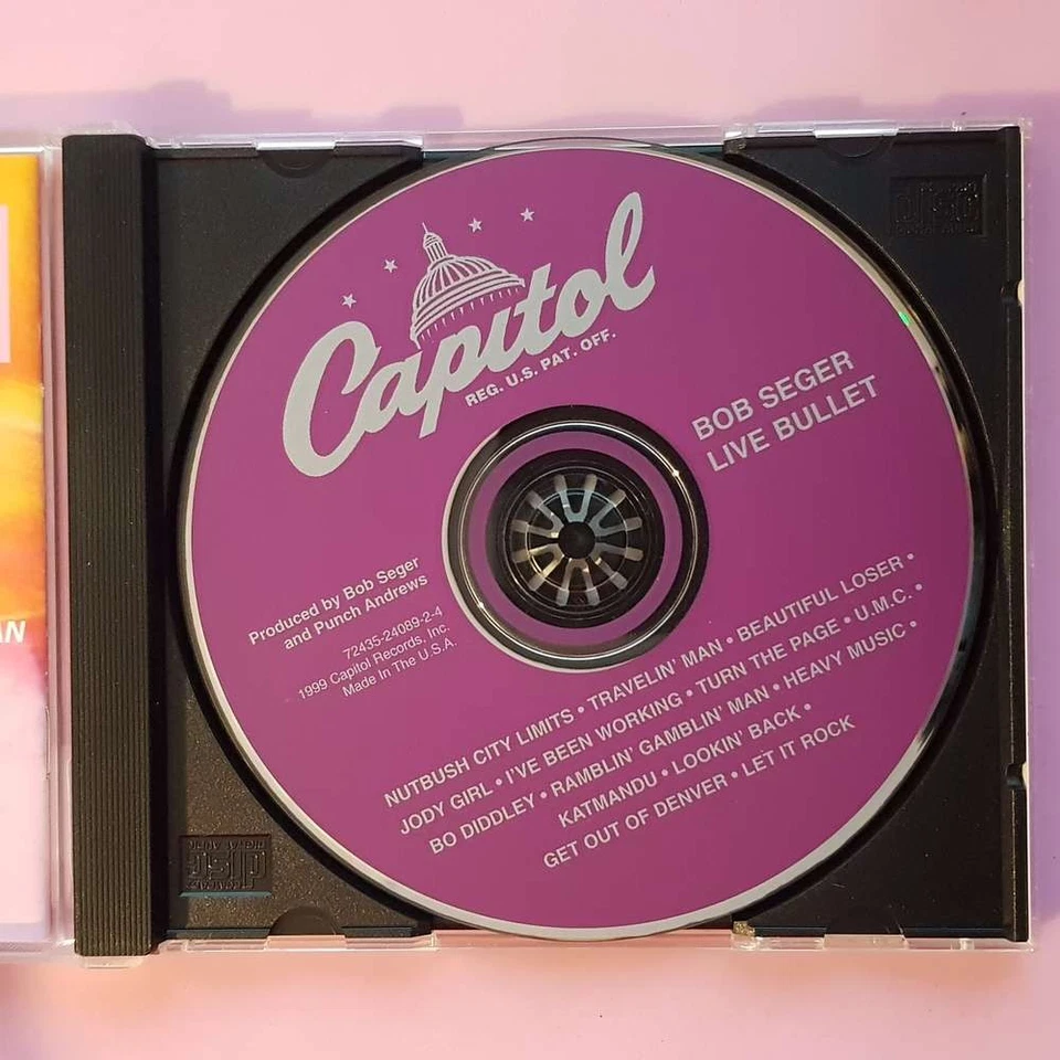 BOB SEGER & THE SILVER BULLET BAND Live Bullet USA VG+/VG+ (CD) - Bild 3 von 4