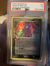 Sableye 10/100 EX Crystal Guardians Reverse Holo Psa 3 on eBay