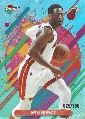 2025-26 Topps Finest- Blue Refactors Dwyane Wade /150