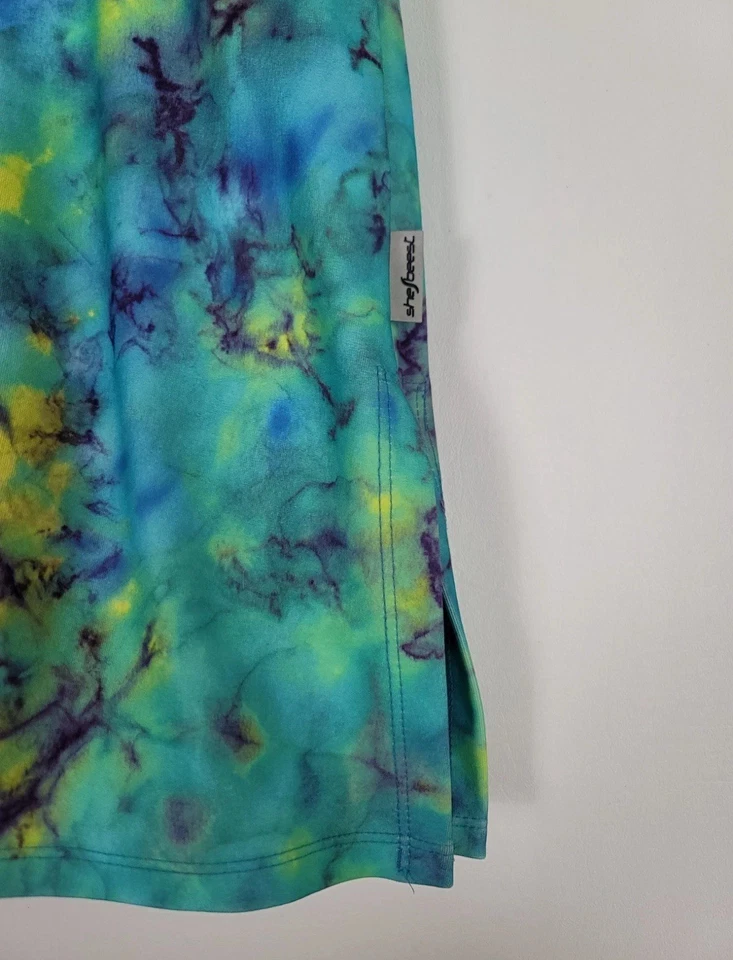 Pantalón corto de ciclismo acolchado Shebeest para mujer - talla grande Foto 2 de 4