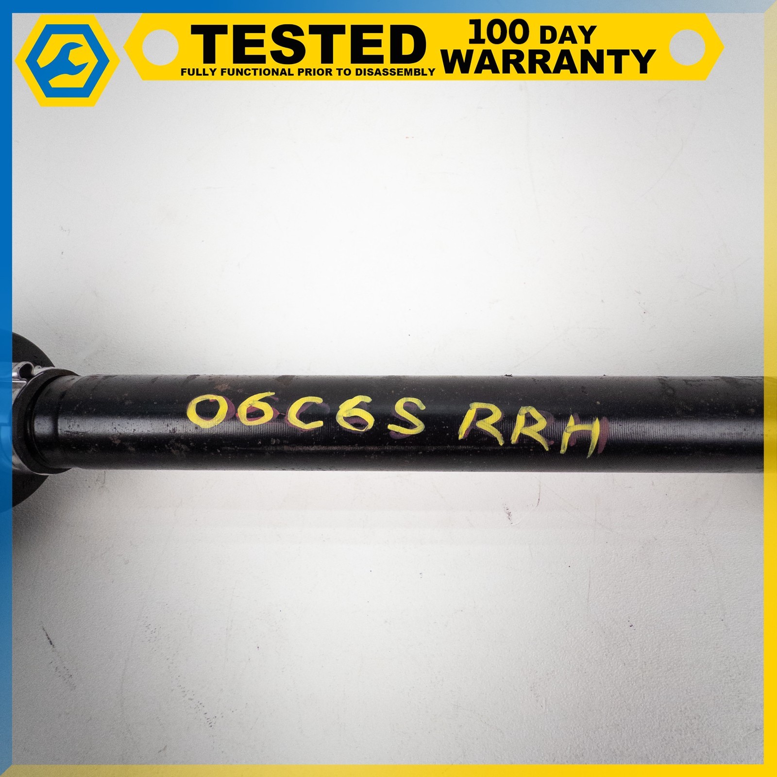 05-13 CHEVROLET CORVETTE C6 XLR REAR RIGHT AXLE HALF SHAFT UNIVERSAL JOINT OEM