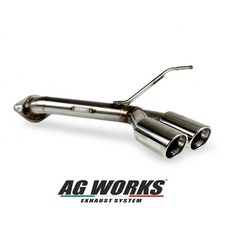 Terminale scarico sportivo diretto MAZDA MX-5 MX5 ND 1.5/2.0 RF Inox - AG Works