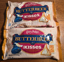Hersheys Kisses Harry Potter BUTTERBEER 2 Pack Gold Chocolate 10/2026