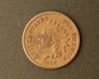 1866 Indian Head Cent Bronze – XF+
