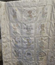 Precious Moments Counting Quilt Baby Blanket Crib Comforter - SEE DESCRIPTION
