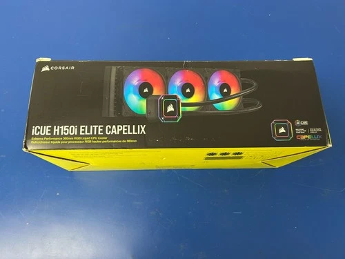 Corsair iCUE H150i Elite Capellix Liquid CPU Cooler - CW9060048WW