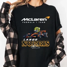 Mclaren F1 Team Tee, Lando Norris T-Shirt McLaren F1 Racing Shirt