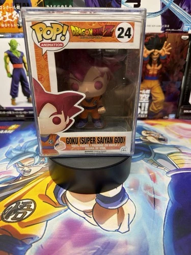 Funko Pop! Animation Dragon Ball Z Goku (Super Saiyan God) #24 Vinyl Figure