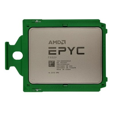 AMD EPYC 7502P CPU Processor 32 Cores 64 Threads 2.5GHZ to 3.35GHZ 180W Unlocked