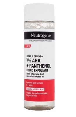 Neutrogena Clear & Defend 7% AHA + Panthenol Liquid Exfoliant 125ml