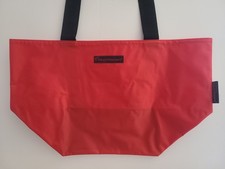 Weight Watchers Smart Ones Red Black Nylon Tote Shopping Bag Handels Logo NEW