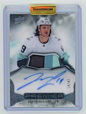 JARED MCCANN 2022-23 UD PREMIER ACETATE AUTO/PATCH  18/49  #AV-MC   KRAKEN