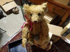 Vintage Steiff Replica Bear Barle 19" Tall