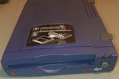 iomega Zip Drive Laufwerk  Z100P2 100 MB Parallel Port + 3xZipdisks leer + Kabel