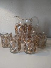 Shoshone Water Pitcher and Glasses Set #1