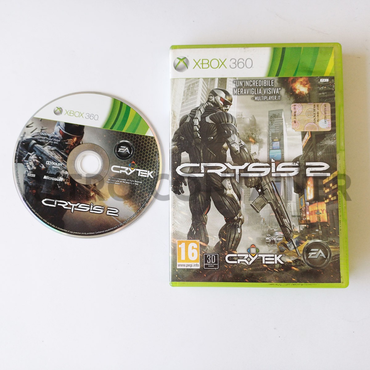 Vintage Game MICROSOFT XBOX 360 - Crysis 2