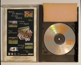 College Slam, Complete In Box W/ Foam, Mint Disc (Sega Saturn, 1996) CIB