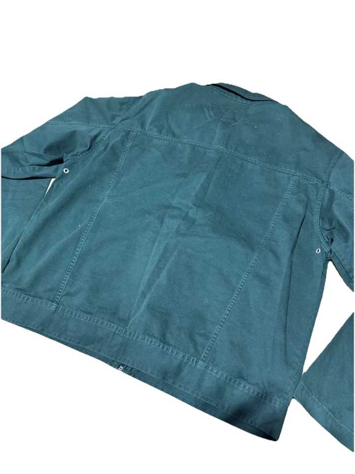 Chaqueta de bombardero de trabajo vintage para hombre Polo Ralph Lauren Chaps Detroit con cremallera talla L Foto 3 de 4