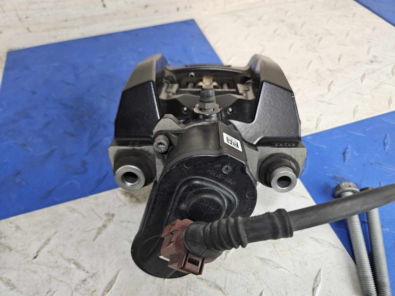 Audi R8 2017-2023 Left Parking brake caliper Gray P/N 4S0615403D