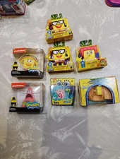 Zuru Surprise Mini Brands Toys-Lot Of 7  Spongebob Toys
