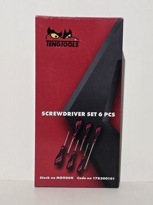 New Teng Tools MD906N Set of 6 Screwdrivers
