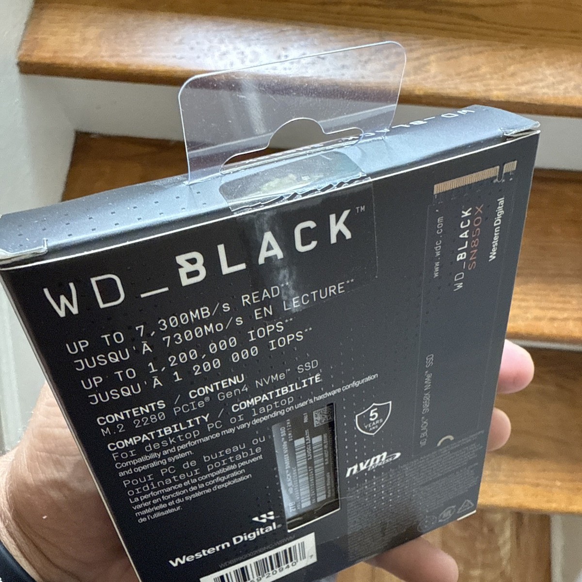 Western Digital WD_BLACK SN850X 2TB NVMe Internal SSD