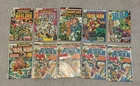 Vintage Lot of 10 Marvel Comics Thor, Iron Man, Hulk, And More Bagged