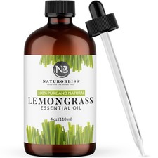 100 Pure Lemongrass Essential Oil Therapeutic Grade Premium Quality 4 fl oz