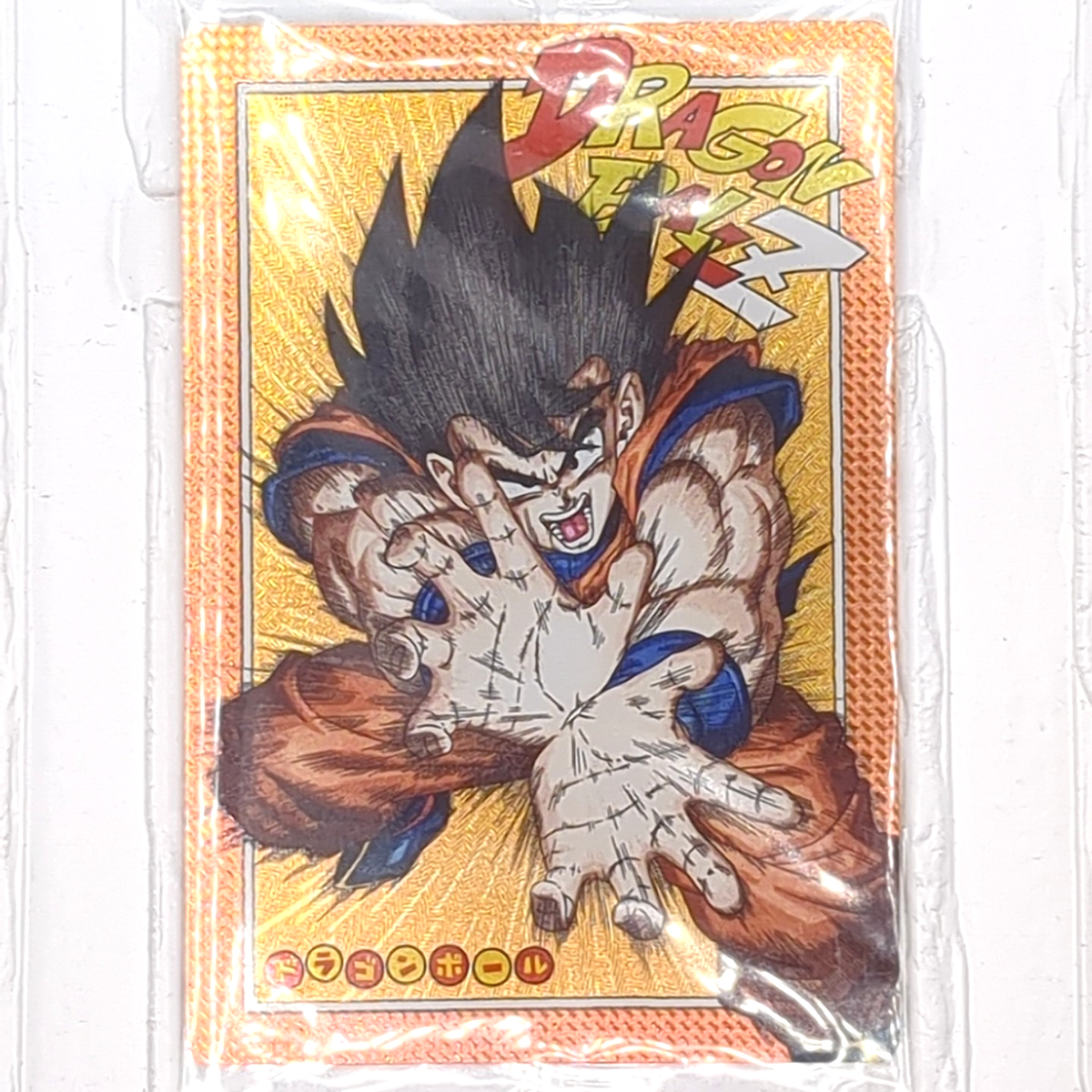PSA10 ITAJAGA DRAGON BALL Vol.4 CR連番 4-29 CR Son Goku Dragon Ball Itajaga Trading Card New Sealed