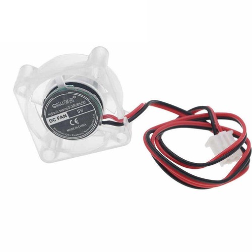 2510 Cooling Fan Mini Transparent Silent Fans Brushless LED Light DC 5V 12V 24V - Picture 5 of 6