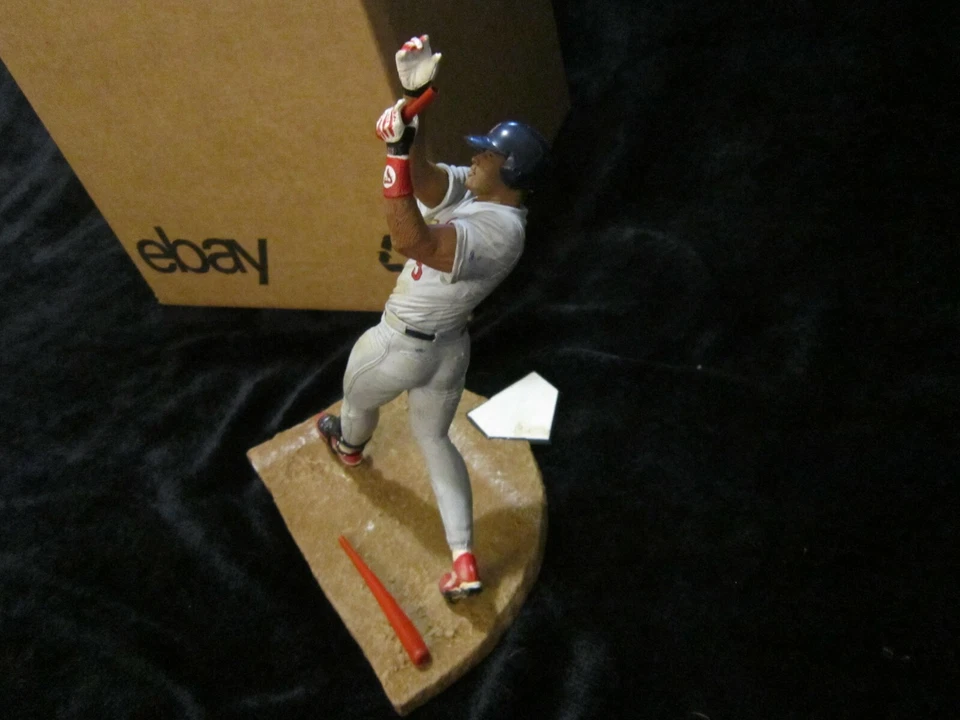 Boneco McFarlane Albert Pujols Broken Bat PERSONALIZADO SOLTO raro St. Louis Cardinals - Imagem 3 de 4