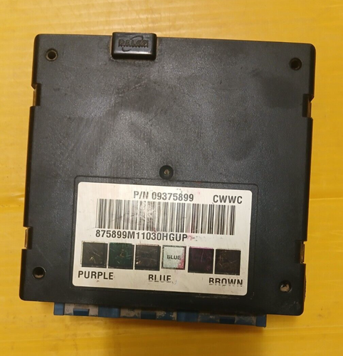 1999-02 Chevrolet Avalanche Silverado BCM Body Control Module 09375899 - Picture 1 of 3
