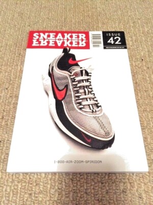 sneaker freaker issue 42  magazine nike air zoom spiridon  