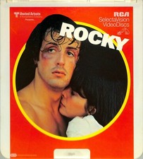 Rocky 1976 Vintage CED Videodisc TESTED WORKING