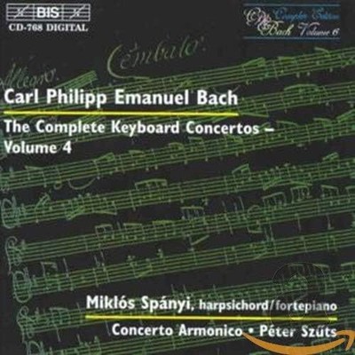 Bach, C.P.E. Keyboard Concertos Complete, Vol. 4