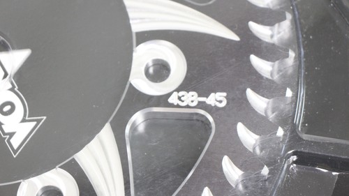 VORTEX CAT5 Aluminum Black Rear Sprocket 438ZK-45 - Picture 3 of 4