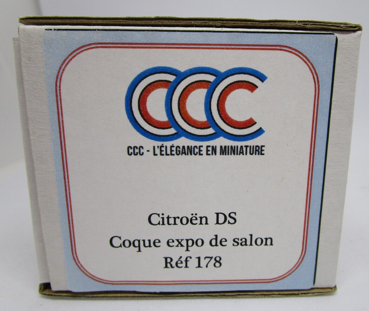 Miniature 1/43 CCC – Citroën DS Palm Beach Cabriolet 1970 (kit Résine/métal)