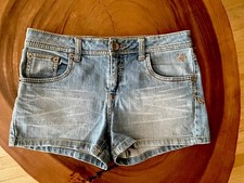 Justice Girls Blue Jeans Shorts. Kids Size 14 1/2. Perfect Condition.