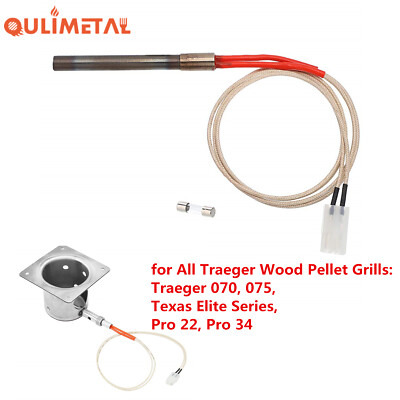 BBQ Grill Parts Replacement Hot Rod Igniter Kit for Traeger Wood Pellet Grills