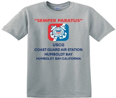 COAST GUARD AIR STATION HUMBOLDT BAY* CA*SHIRTS.USCG OFFICIALLY LICENSED