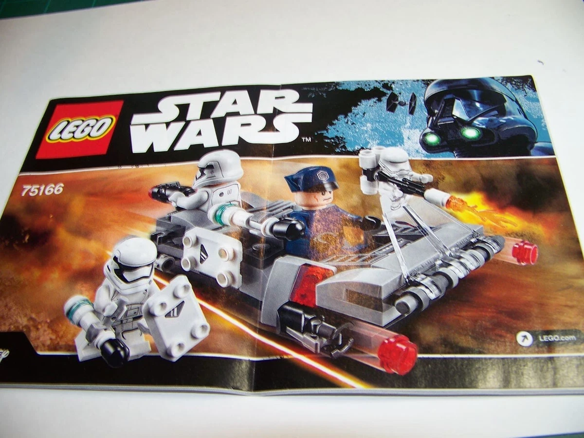 LEGO 75167 BOUNTY HUNTER SPEEDER INSTRUCTIONS MANUAL ONLY eBay